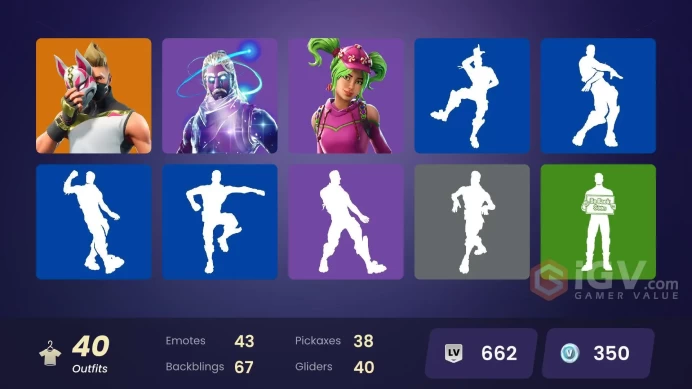 40 SKINS + GALAXY + TAKE THE L + CAROLINA + DRIFT + MINTY BOMBER + PIG THE BUTCHER + SKELLEMINT ORO + YOO-MI