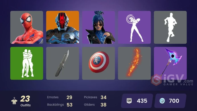 [PC/PSn/XBOX/NINTENDO] 23 skins | Ronin (Cape) | Peter Griffin | The Foundation | Spider-Man (No Way Home) | Captain America.Zka357