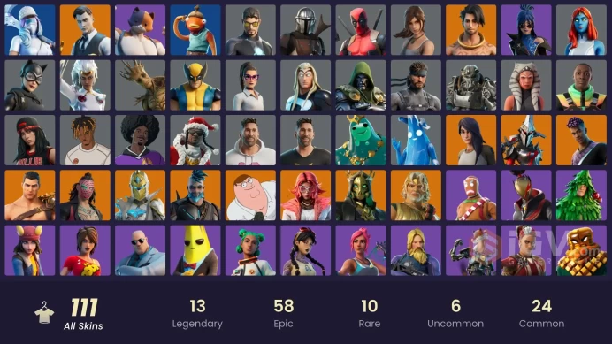 PC/PSN/XBOX | 111 skins | EMAIL CHANGEABLE | Gold Midas | Gold Brutus | Trilogy | Zeus | Hades | Valeria | Kado Thorne | Eternal Knight | Menace
