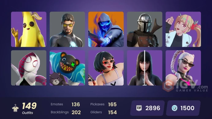 PC/PSN/XBOX | 149 skins | EMAIL CHANGEABLE | Malik | Gear Specialist Maya | Peter Griffin | Valeria | Twyn | The Scientist | Omegarok | 1500 VB