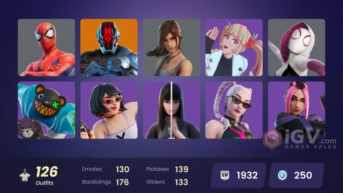 PC/PSN/XBOX | 126 skins | EMAIL CHANGEABLE | Lina Scorch | Fixer | Snap | Torin | Kymera | Zeus | Paradigm (Reality-659) | Hades | Twyn | Joey