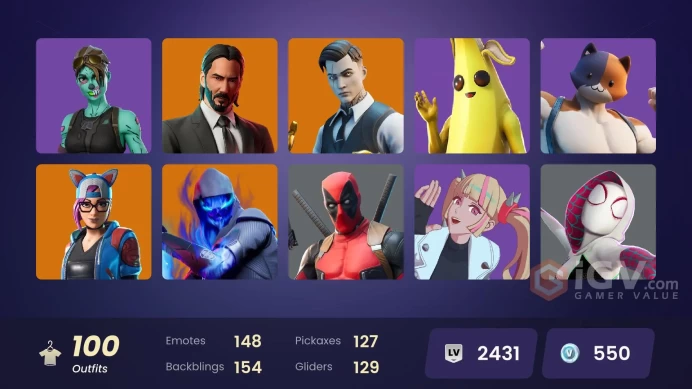FA - [SWITCH/PC] 98 skins | OG STW | Gold Midas | Point Patroller | John Wick | Fusion | Blackheart | Sentinel