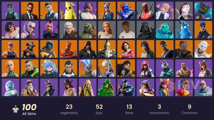 FA - [SWITCH/PC] 98 skins | OG STW | Gold Midas | Point Patroller | John Wick | Fusion | Blackheart | Sentinel