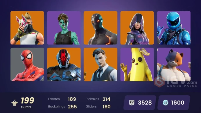 [ALL PLATFORMS]-199 skins | OG STW | Honor Guard | Glow | Merry Mint Axe | Gold Meowscles | Gold Brutus | Gold Midas | Glow |Omega |