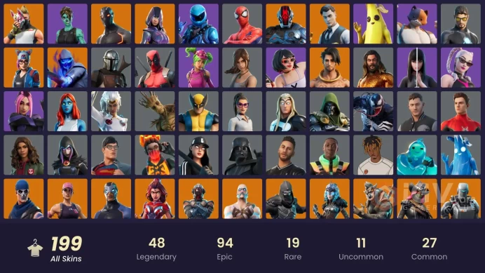 [ALL PLATFORMS]-199 skins | OG STW | Honor Guard | Glow | Merry Mint Axe | Gold Meowscles | Gold Brutus | Gold Midas | Glow |Omega |