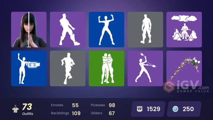 PC,PSN,XBOX 73 SKINS FA - ZORI BLISS - SARAH CONNOR - KOR - SASUKE - DARK LEGENDS - CATWOMAN - ERA RK382