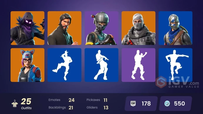 PC,PSN,XBOX 66 SKINS FA - HYBRID,DYNAMO DANCER,CAPER,SATORU GOJO,GOLDIE,HUMAN BILL,SPIDER MAN RK332