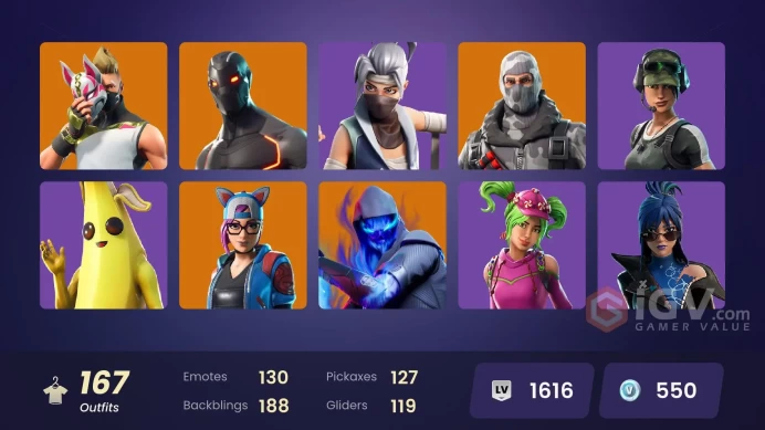 PC,PSN,XBOX 166 SKINS FA - HAVOC - BREAKPOINT,TRAILBLAZER,SHADOW OPS,CLUTCH&GRIND,ASTRA,NITE GUNNER,EREN RK336
