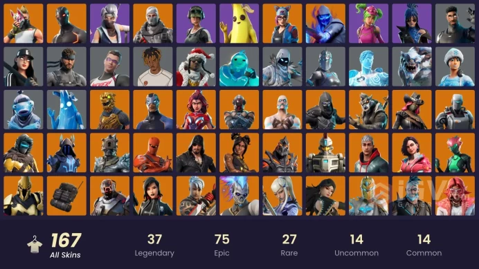 PC,PSN,XBOX 166 SKINS FA - HAVOC - BREAKPOINT,TRAILBLAZER,SHADOW OPS,CLUTCH&GRIND,ASTRA,NITE GUNNER,EREN RK336