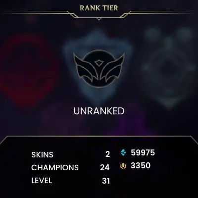 S12 Iron 4 / EUW / BE: 59975 / RP: 3350 / CHAMPS: 24 / Blackfrost Sion, Fae Dragon Ashe / Cosmic Charger Hecarim, Spirit Blossom Kindred, El