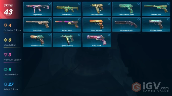 EU/TR/MENA/CIS // DIAMOND 1 // RUIN DAGGER // REAVER VANDAL // GLITCHPOP VANDAL // SENTINELS OF LIGHT VANDAL // XENOHUNTER KNIFE // ION OP