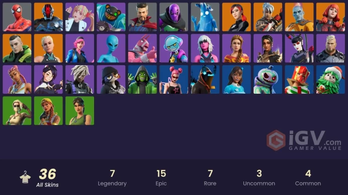 [ALL PLATFORMS]-36 Skin-FULL ACESS-