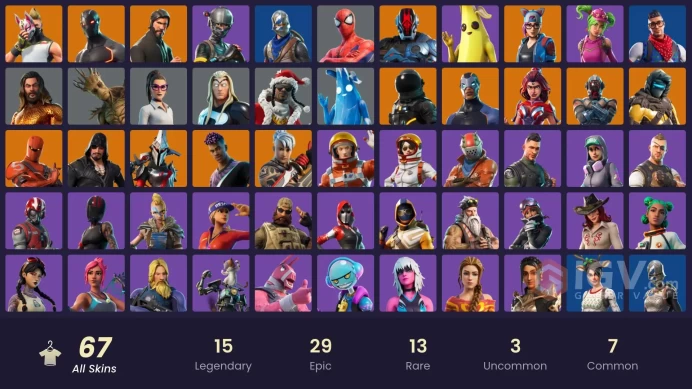 [ALL PLATFORMS]-67 Skin-The Reaper-Elite Agent-Royale Knight-Blue Squire-Omega-Drift-Take The L-FULL ACCESS-