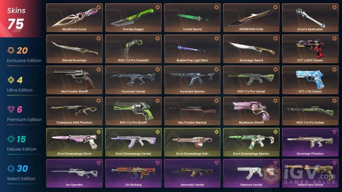 EU/TR Evori Dreamwings Vandal Evori Dreamwings Bundle Kuronami Vandal Champions 2024 Phantom Evori's Spellcaster Aemondir Vandal XERØFANG Knife