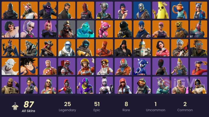 FA - PSN/PC - 87 skins | OG STW | Black Knight | Sparkle Specialist | The Reaper | Blue Squire | Royale Knight | Elite Agent | Dark Voyager