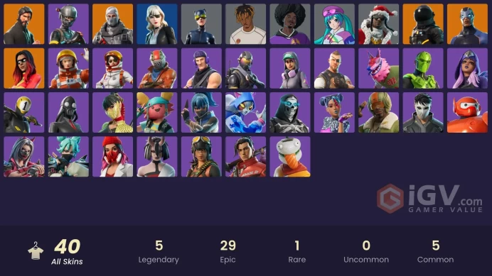 40 SKINS | THE REAPER | TAKE THE L | DARK VOYAGER | ELITE AGENT | MISSION SPECIALIST | ROGUE AGENT | SUB COMMANDER | HAVO