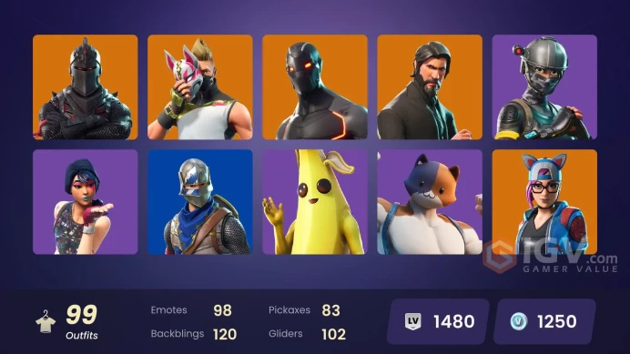 [PC/XBOX/PSN/SWITCH] 99 SKINS | Black Knight | Sparkle Specialist | The Reaper | Blue Squire | Royale Knight | Elite Agent