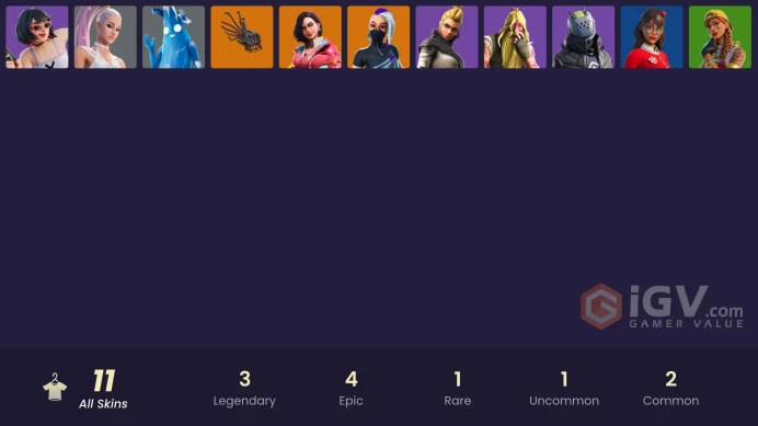 [PC/XBOX/PSN/SWITCH] 11 skins | STAGE 5 | Catalyst | Sentinel | Polar Peely | Ariana Grande | Bunker Jonesy | Evie