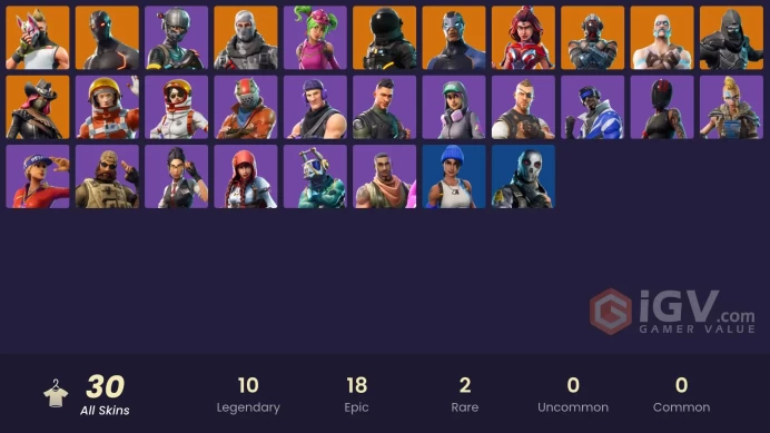 30 skins | Elite Agent | Take The L | Tidy | Omega | Havoc | Snowflake | Blue Team Leader | Sub Commander | Blue Striker | Calamity | Valor