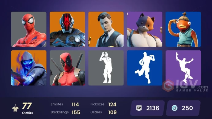 PC/PSN/XBOX | 77 skins | Gold Midas | Point Patroller | Vendetta | The Foundation | Ronin | Hades | The Imagined | Fusion | Zeus | Sentinel