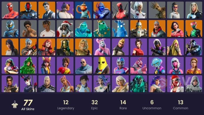 PC/PSN/XBOX | 77 skins | Gold Midas | Point Patroller | Vendetta | The Foundation | Ronin | Hades | The Imagined | Fusion | Zeus | Sentinel