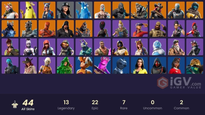 PC/PSN/XBOX | 44 skins | Tart Tycoon | Hybrid | Drift | Ruin | A.I.M. | Calamity | Blackheart | Lynx | Enforcer | The Prisoner | Zenith