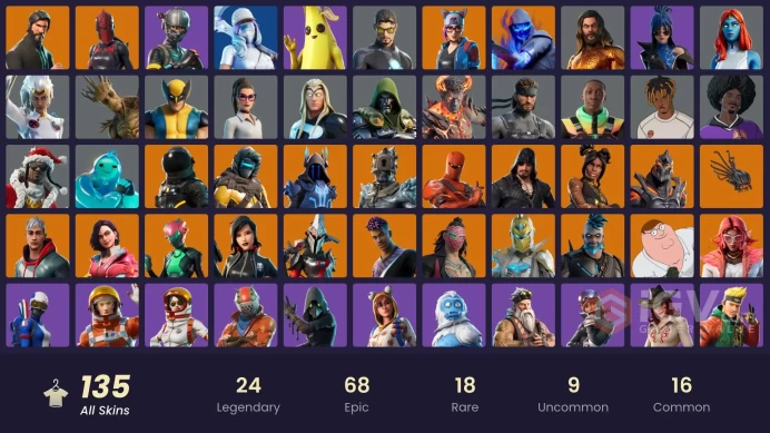 CHRISTMAS SKINS + 135 SKINS + THE REAPER + ELITE AGENT + TAKE THE L + SUBZERO CRYPTIC + TART TYCOON + STRIPED SLINGER + DAIGO