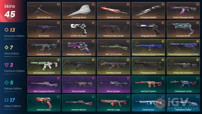 Eu West | Diamond | 4 Knife, 6 Vandal, 2 Phantom, 3 Sheriff + |Changeable Mail | Instant Delivery | Lifetime Warranty | 100%  Secure | 24/7 