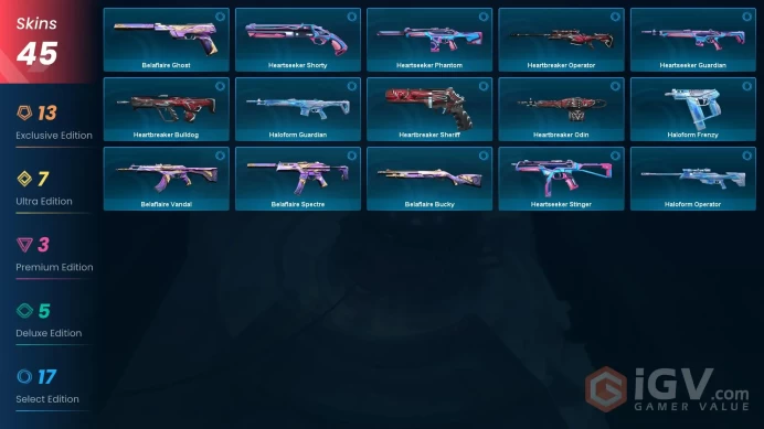 Eu West | Diamond | 4 Knife, 6 Vandal, 2 Phantom, 3 Sheriff + |Changeable Mail | Instant Delivery | Lifetime Warranty | 100%  Secure | 24/7 