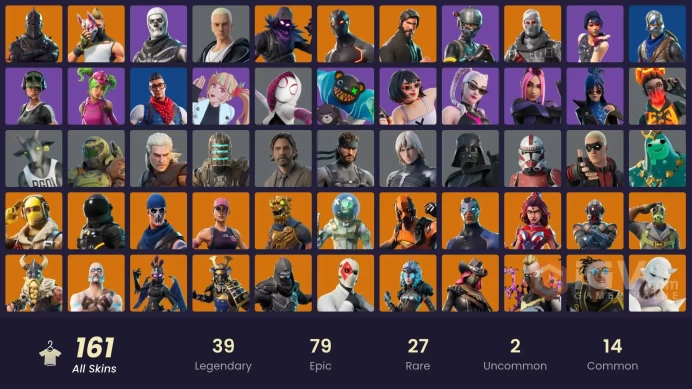 Compte Fortnite PC Avec Skins Rares : Black Knight, Sparkle Specialist, The Reaper, Blue Squire, Royale Knight