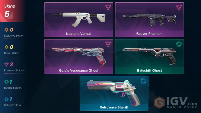 [Code 8402] Level 84 + 5 Skins / Europe / Very Cheap