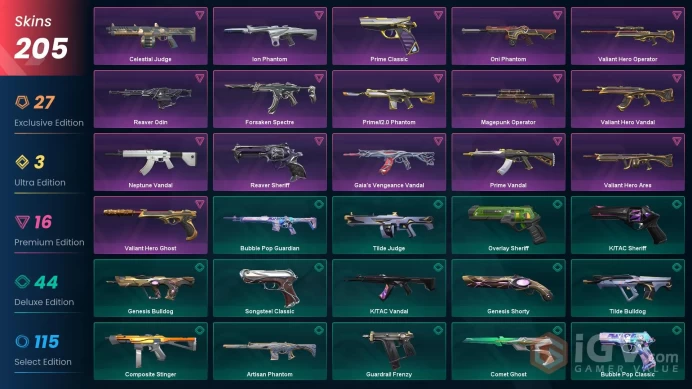 NA - LVL 379 - Unranked - 13 KNIVES - 205 SKINS (~93,250 VP) Champions 2021 Karambit, Champions 2021 Vandal, Kuronami Vandal, Champions 2024 Bl
