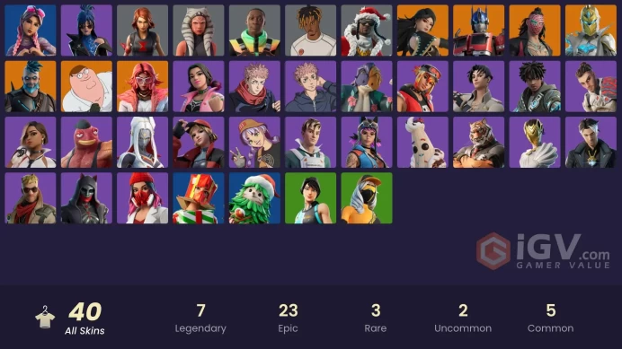 [ALL PLATFORMS]-40 Skin-FULL ACCESS-