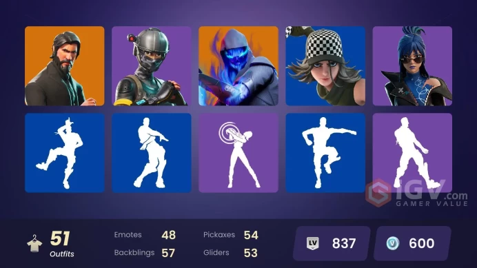FA - [PSN/SWITCH/PC] 51 skins | The Reaper | Elite Agent | Take The L | Rogue Agent | Spectra Knight | Fusion | Nezumi | Carbide | Omegarok