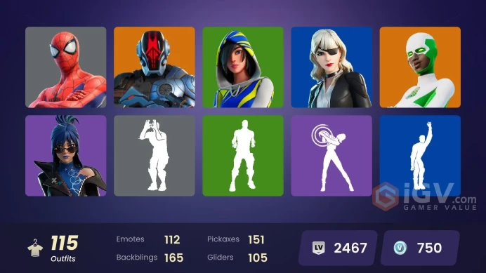 [PC/PSN/XBOX] 115 skins | Keri Commander | FNCS 3:1 Champion | NBA 75 Swish | Subzero Cryptic | The Imagined | The Foundation | Frostbite