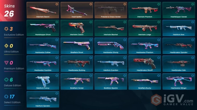 EU-TR / V25:ACT6 GOLD 1 / PRELUDE VANDAL / 4000+ VP SPENT / 14 AGENTS / 26 SKINS / CHANGEABLE EMAIL / 24/7 INSTANT DELIVERY #VIG1/70325AR20
