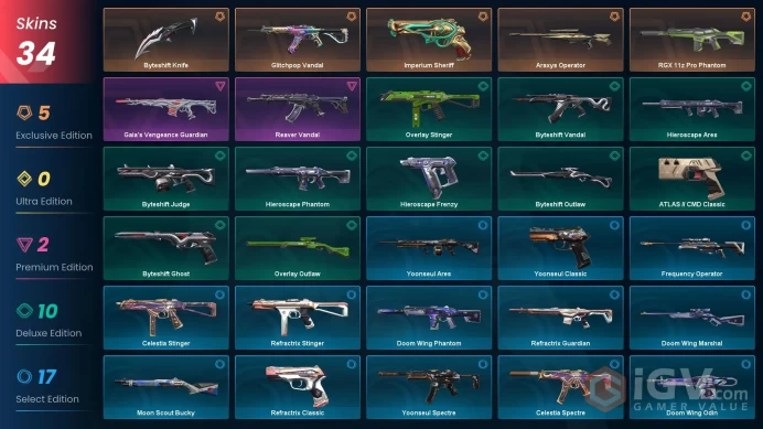 EU-TR / V25:ACT6 SILVER 1 / RGX 11Z PRO PHANTOM / ARAXYS OPERATOR / 13000+ VP SPENT / 21 AGENTS / 34 SKINS / INSTANT DELIVERY #VIG1/71225AR20
