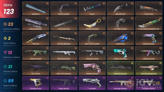 【EU】14 Vandal | 15 Knife | VCT 2025 | 5 Years Knife | FULL ACCESS