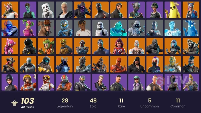 FA - [PSN/XBOX/PC] 103 skins | The Reaper | Elite Agent | Trailblazer | Rogue Agent | Battle Hound | Ragnarok | Catalyst | Enforcer | Zenith |