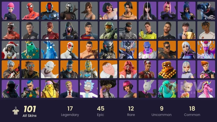 FA - [XBOX/PC] 101 skins | Wildcat | Master Chief | Game Knight | Shady Doggo | Unchained Ramirez | Spire Assassin | Malik | Snap | Predator | 