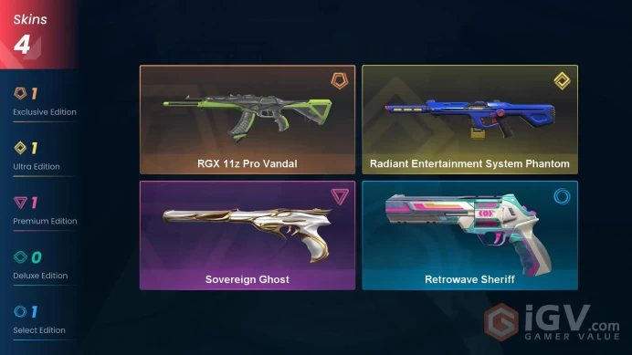 Eu West | Bronze | Radiant Ent. Phantom, Rgx Vandal, Sovereign Ghost | Changeable Mail | Instant Delivery | Lifetime Warranty | 100% Secure 