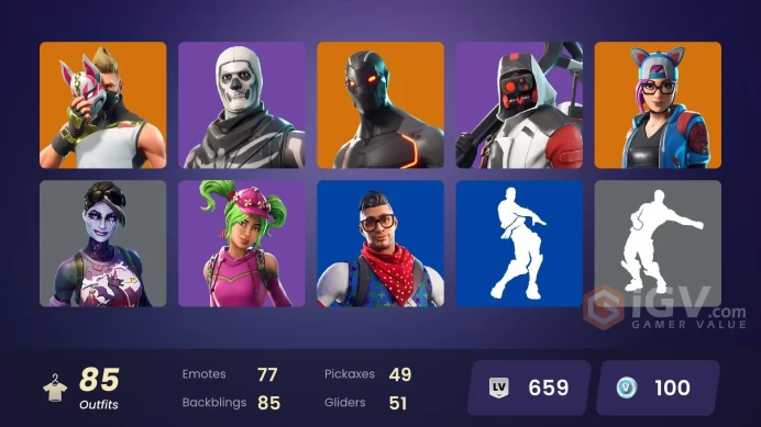 FA - [PSN/XBOX/PC] 85 skins | Double Helix | Eon | Trilogy | Blue Striker | Carbon Commando | Point Patroller | Rogue Agent | Prodigy | Hybrid |