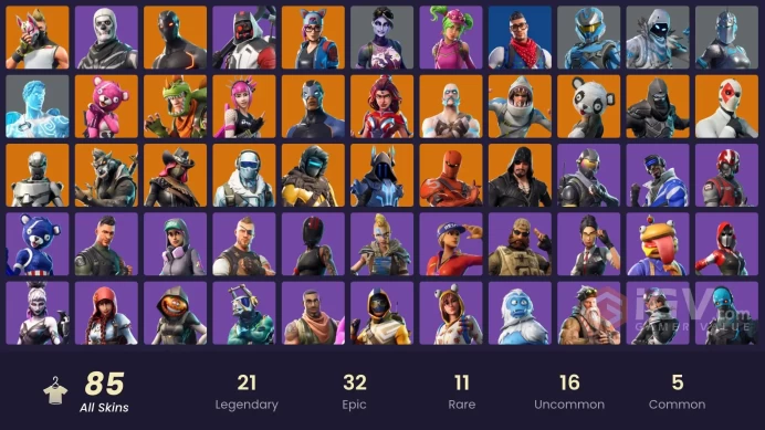 FA - [PSN/XBOX/PC] 85 skins | Double Helix | Eon | Trilogy | Blue Striker | Carbon Commando | Point Patroller | Rogue Agent | Prodigy | Hybrid |