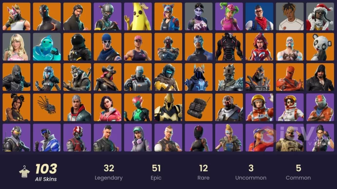 [PC/XBOX/PSN/SWITCH] 102 skins | OG STW | The Reaper | Elite Agent | Omega (stage 5) | Strong Guard | Rogue Agent