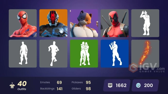 [PC/XBOX/PSN/SWITCH] 40 skins | Ronin (Cape) | Gear Specialist Maya | The Foundation | Fade | Storm