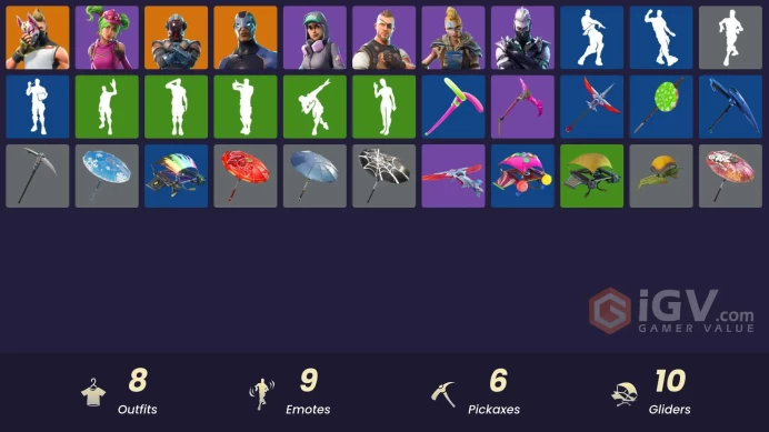 [PC/XBOX/PSN/SWITCH] 8 skins | STAGE 5 | The Visitor | Carbide | Sanctum | Huntress | Teknique
