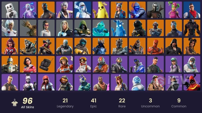 [95 Skins] PC  | Galaxy | Blue Team Leader | Omega (stage 5) | Rogue Agent | Prodigy | Carbon Commando | Point Patroller