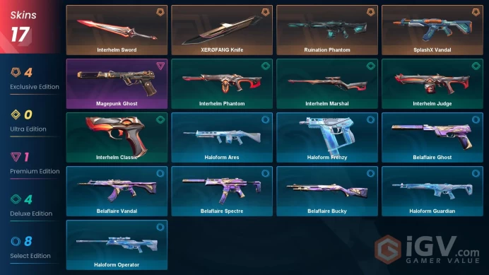 EU-TR / V25:ACT6 DIAMOND 1 / XEROFANG KNIFE / SPLASHX VANDAL / RUINATION PHANTOM / CHANGEABLE EMAIL / 24/7 INSTANT DELIVERY #V1G41825ELAR21