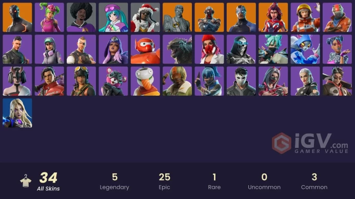34 SKINS | TAKE THE L | MISSION SPECIALIST | CANDY AXE | LOVE RANGER | CARBIDE | OMEGA | THE VISITOR | SANTA DOGG | LBC 93 DOGG