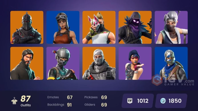 87 SKINS + BLACK KNIGHT + 1850 VB + QUADRICATERAL + AC/DC + THE REAPER + FLOSS + TAKE THE L + THE REAPER + ROYALE KNIGHT + BLUE SQUIRE + MAKO